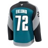 Miesten NHL San Jose Sharks Pelipaita 2025-26 Fanatics Premium William Eklund Alternate Teal